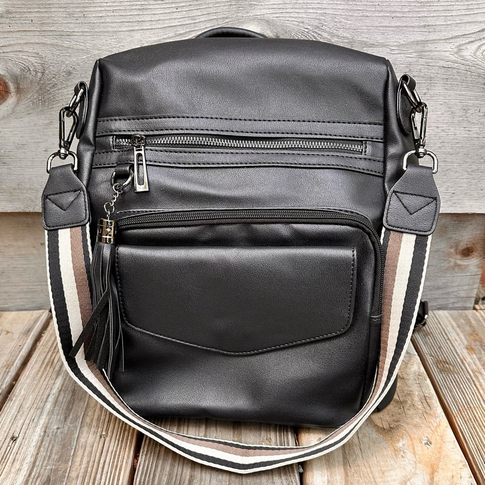 Black Leather Women’s Bag